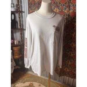 Long Sleeve Graphic T-Shirt Pocket Tee Sebastian Florida Lounge